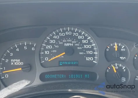 2003 Chevrolet Tahoe Ls из США, поврежденный, VIN 1GNEK13Z53R253242